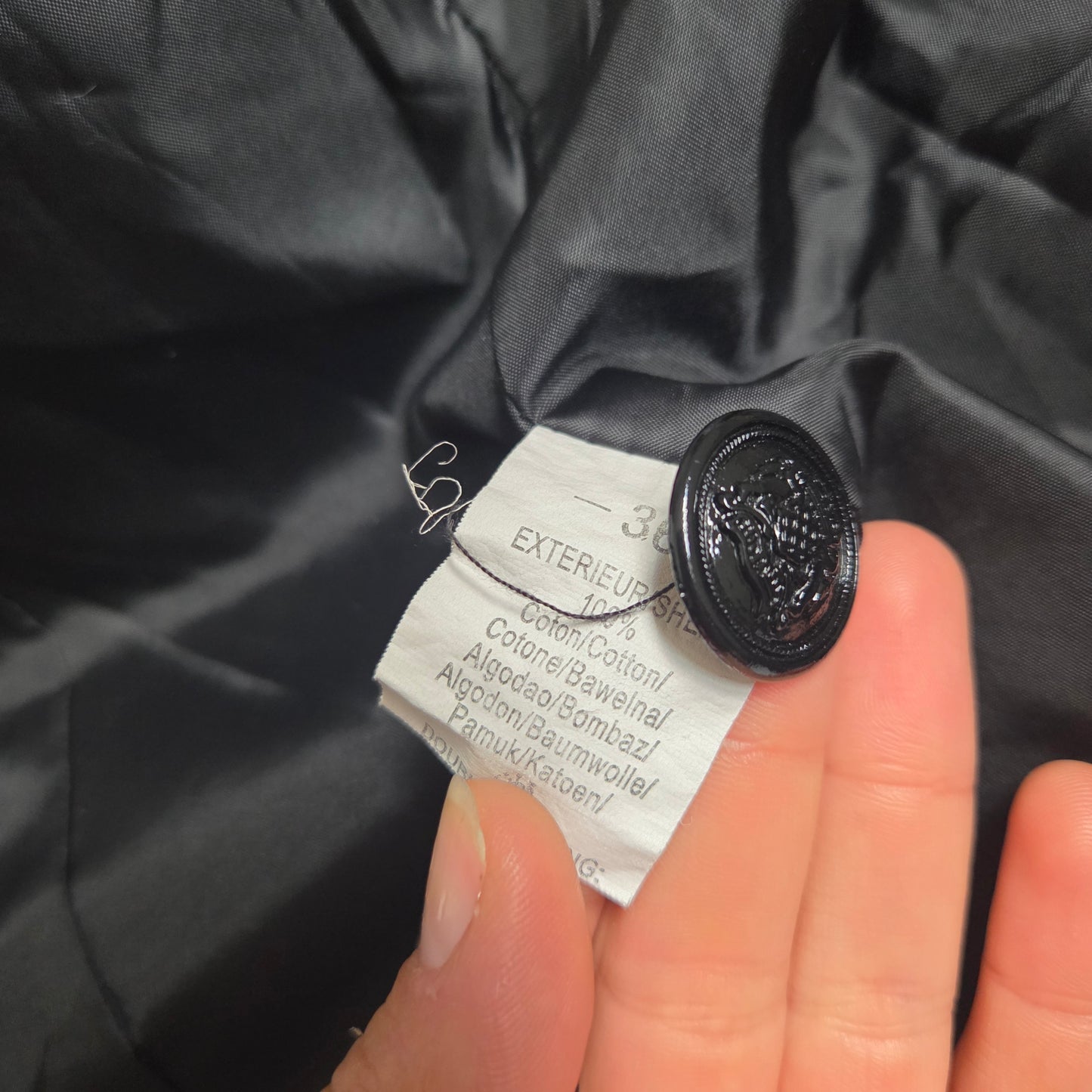 Button Asymmetrical Jacket