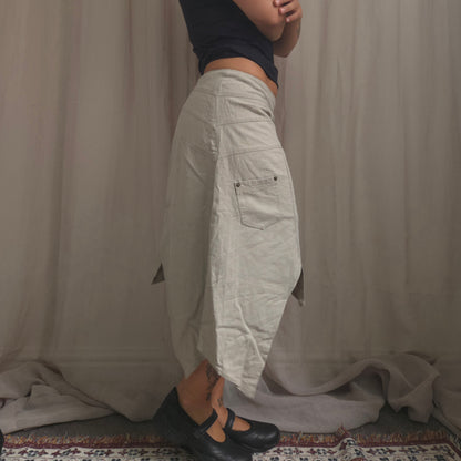Stud Midi Skirt