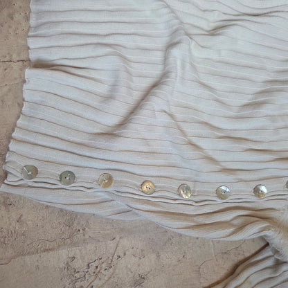 Button Ribbed Jumper