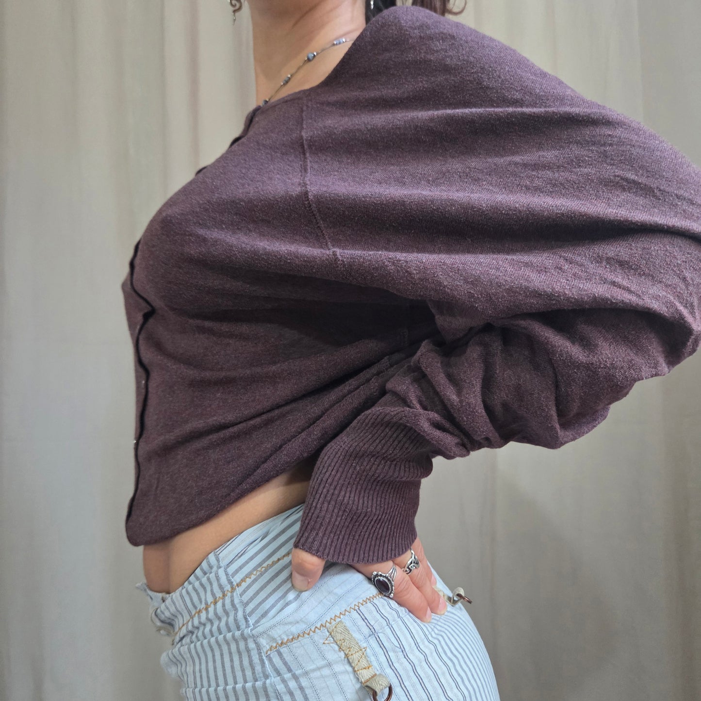 Vintage Allsaints Button Jumper