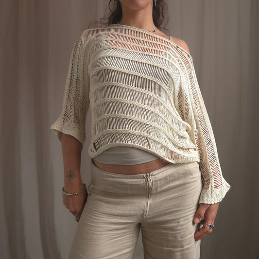 Cop Copine crochet blouse
