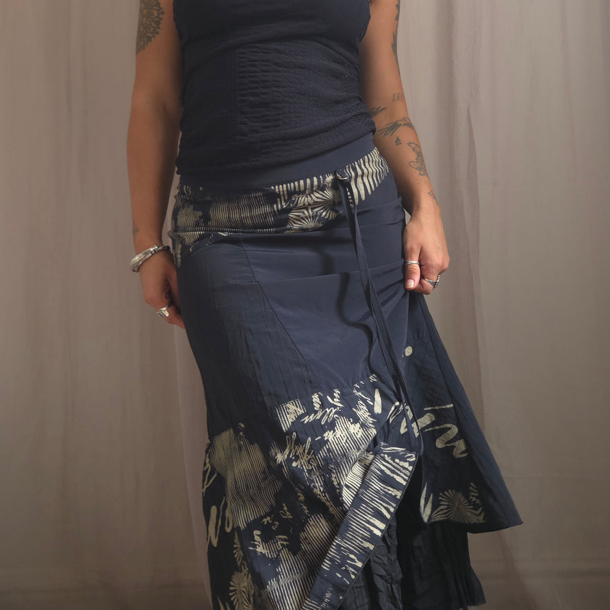 French Asymmetrical Skirt