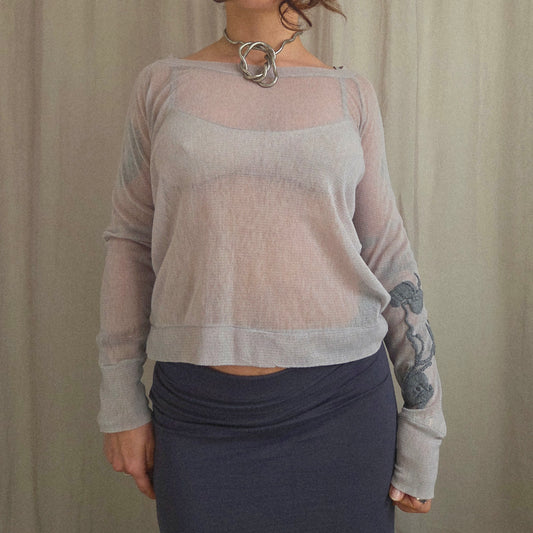 Cop copine mesh top