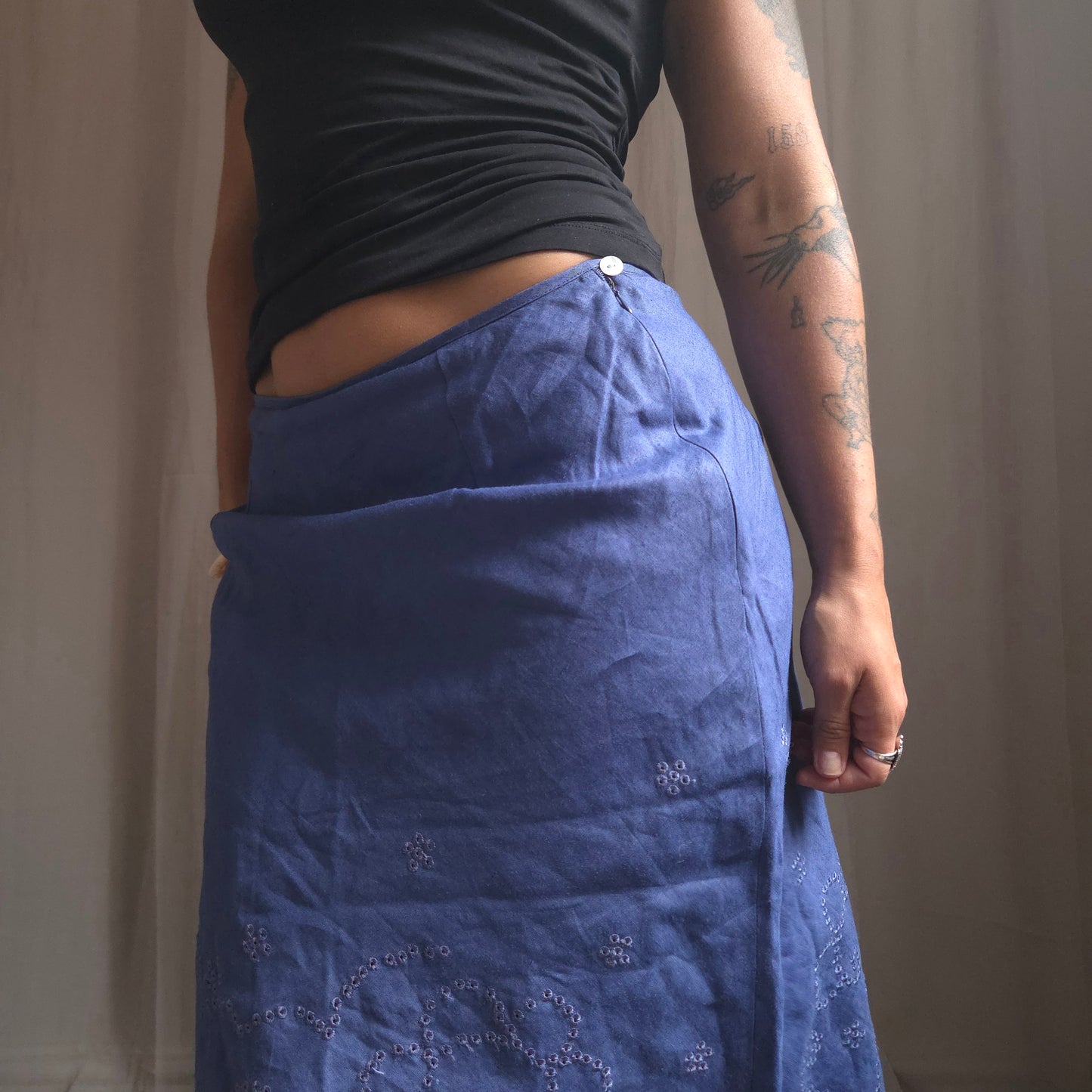 Vintage midi skirt