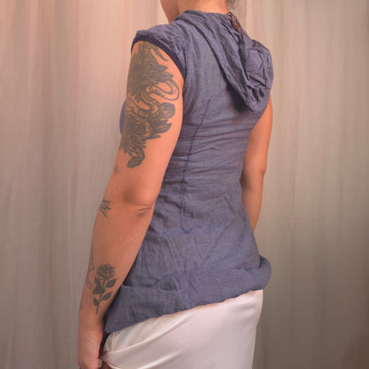 Cop Copine Hoodie Tunic Top