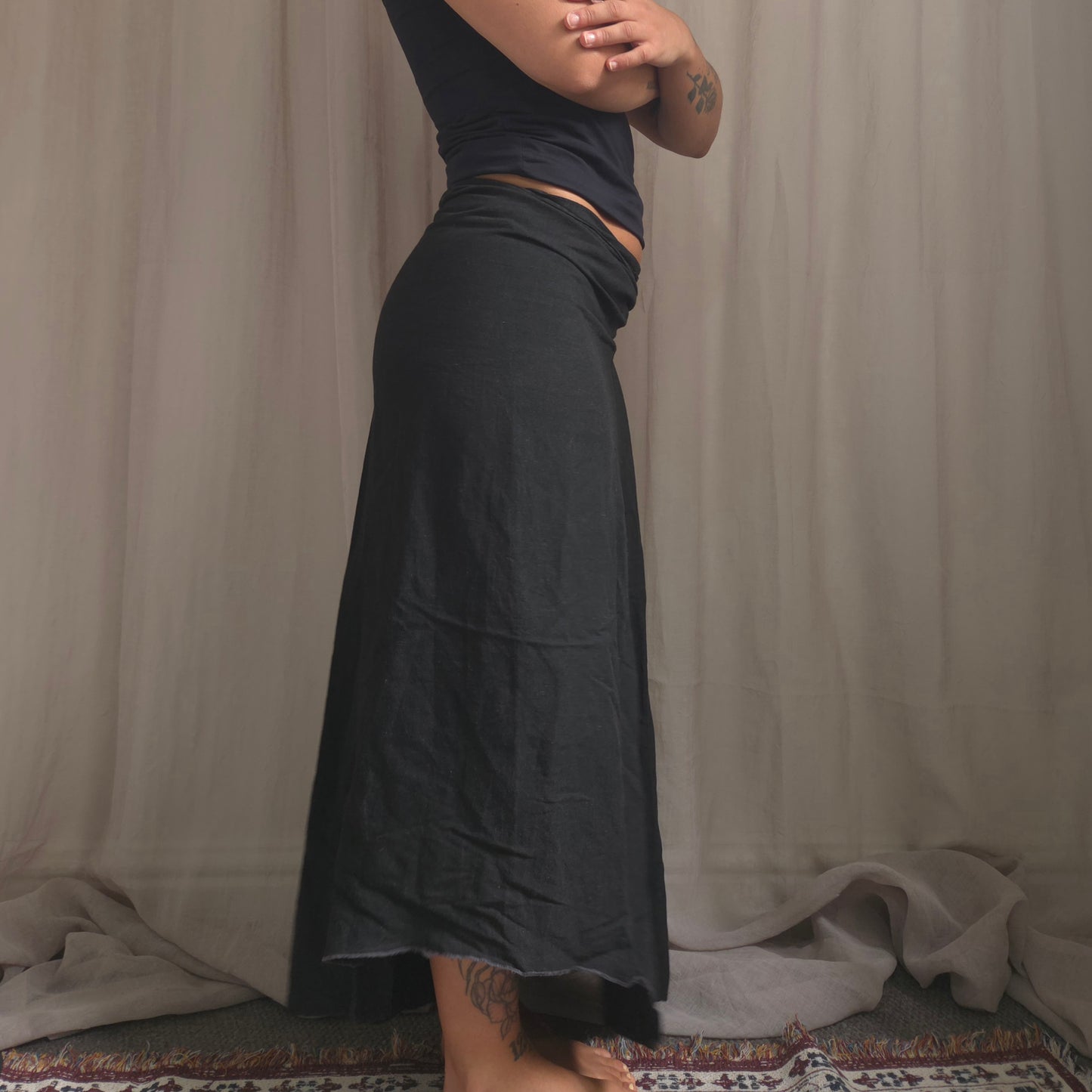 Cop Copine Linen Skirt