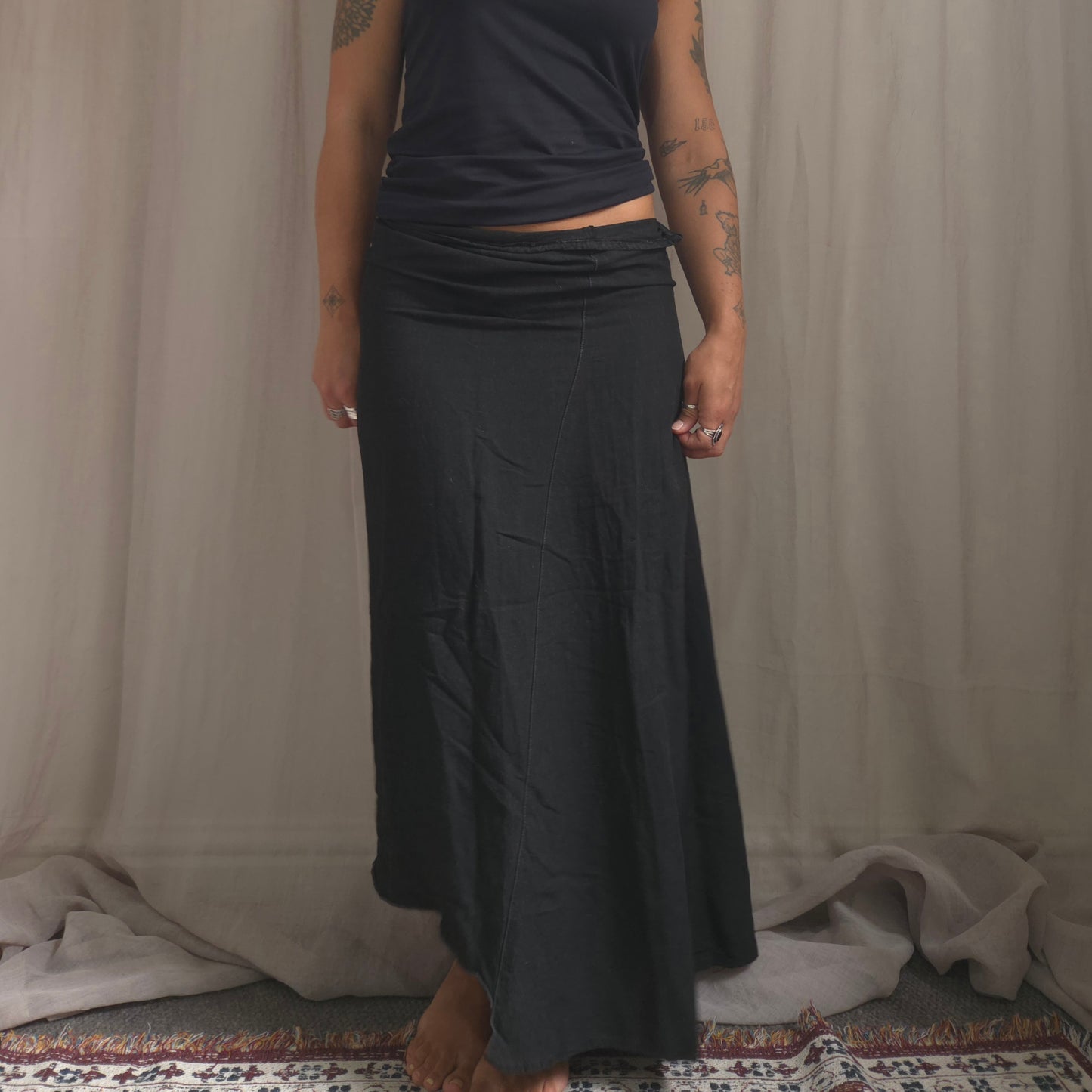 Cop Copine Linen Skirt