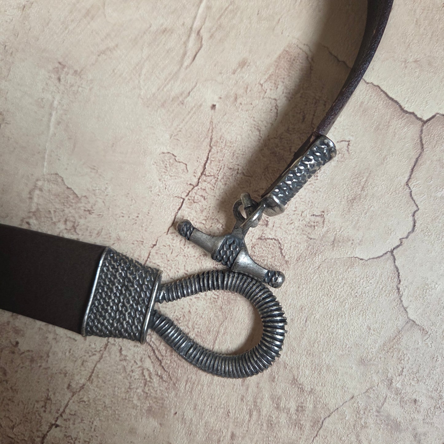 Hardware Leather Belt