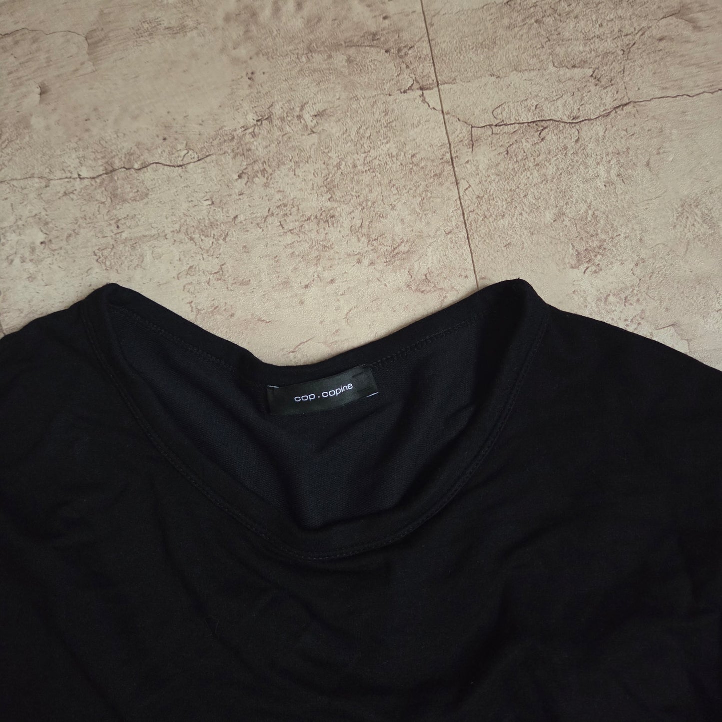 Cop Copine Clip Button top