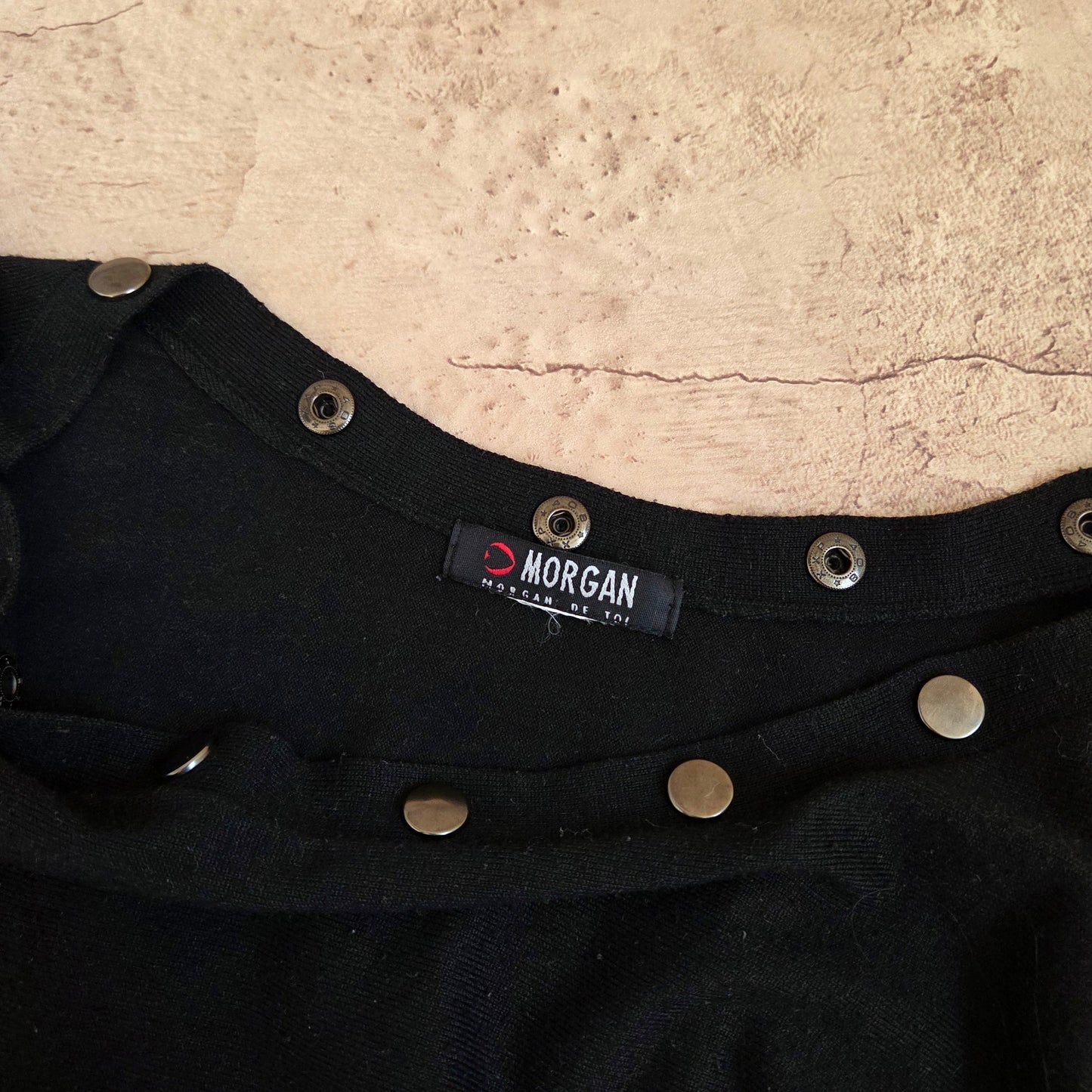 Morgan de Toi Stud Batwing Jumper