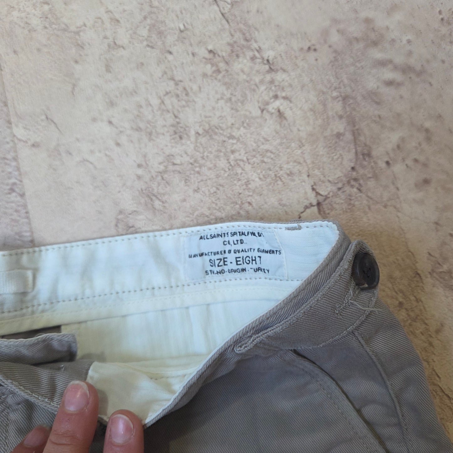 AllSaints Low Rise Shorts