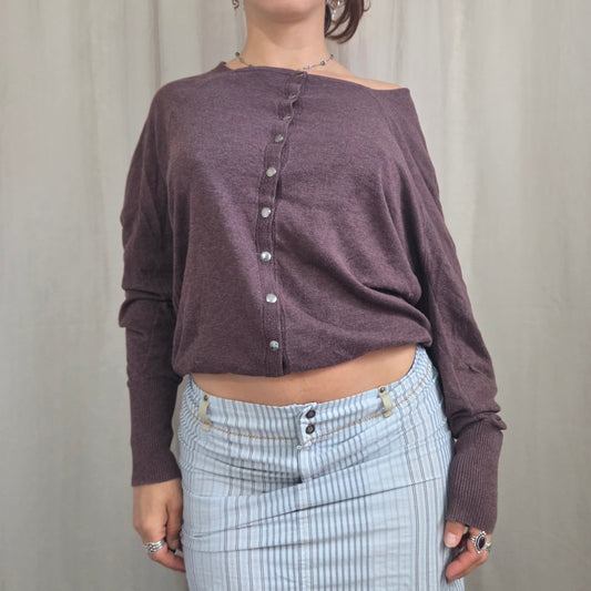 Vintage Allsaints Button Jumper