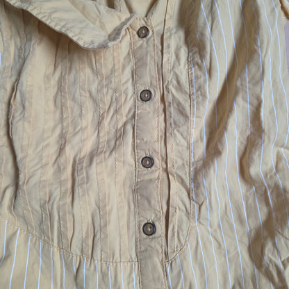 Vintage Striped Button Shirt