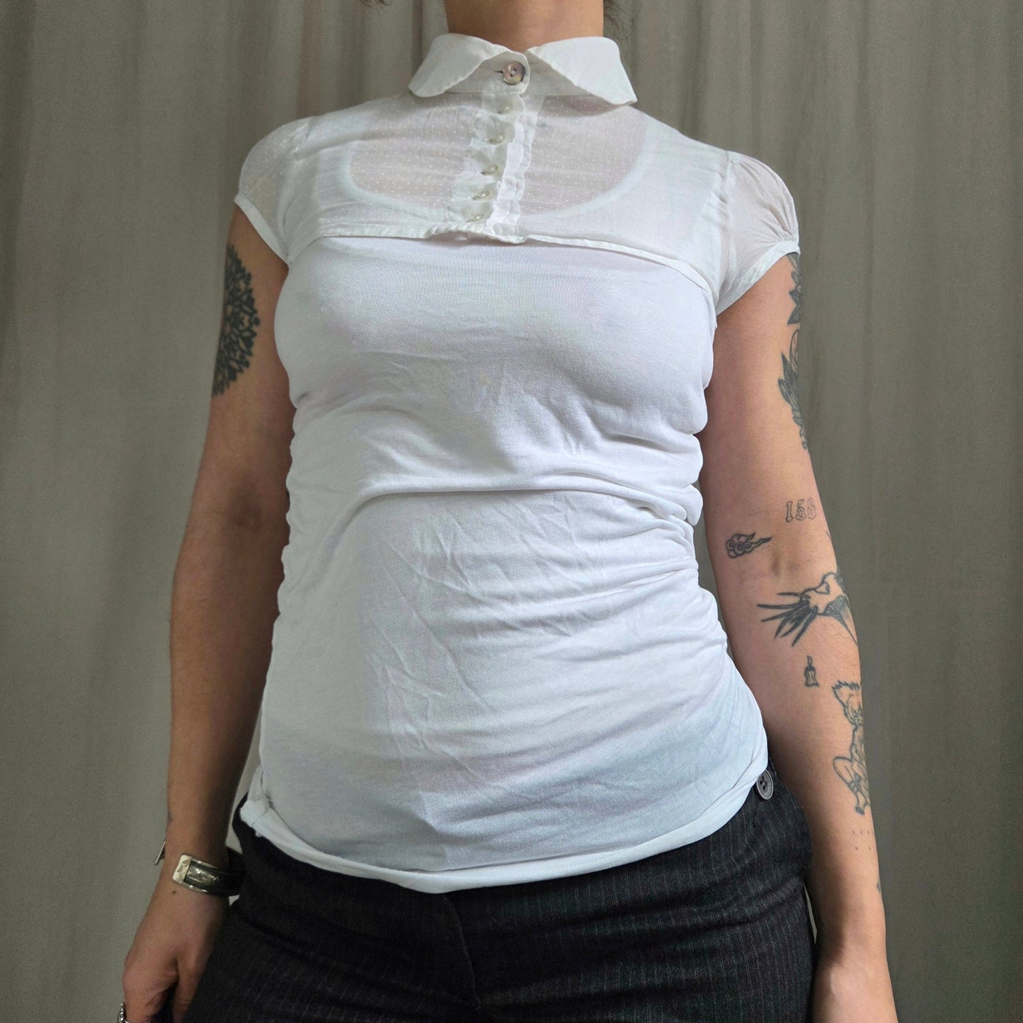 Cop Copine Button Bolero