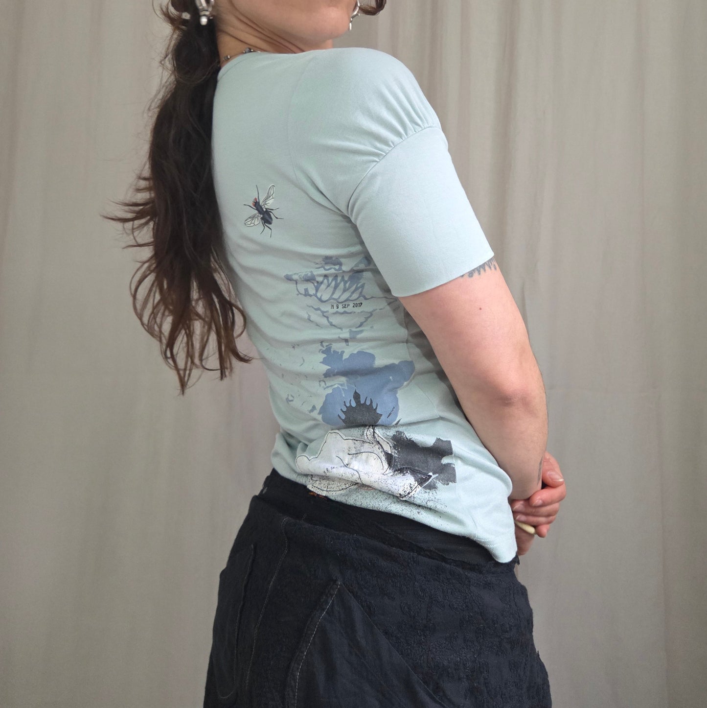 Cop copine cut out t-shirt 