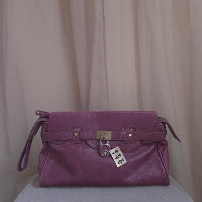 'firking' clotch bag