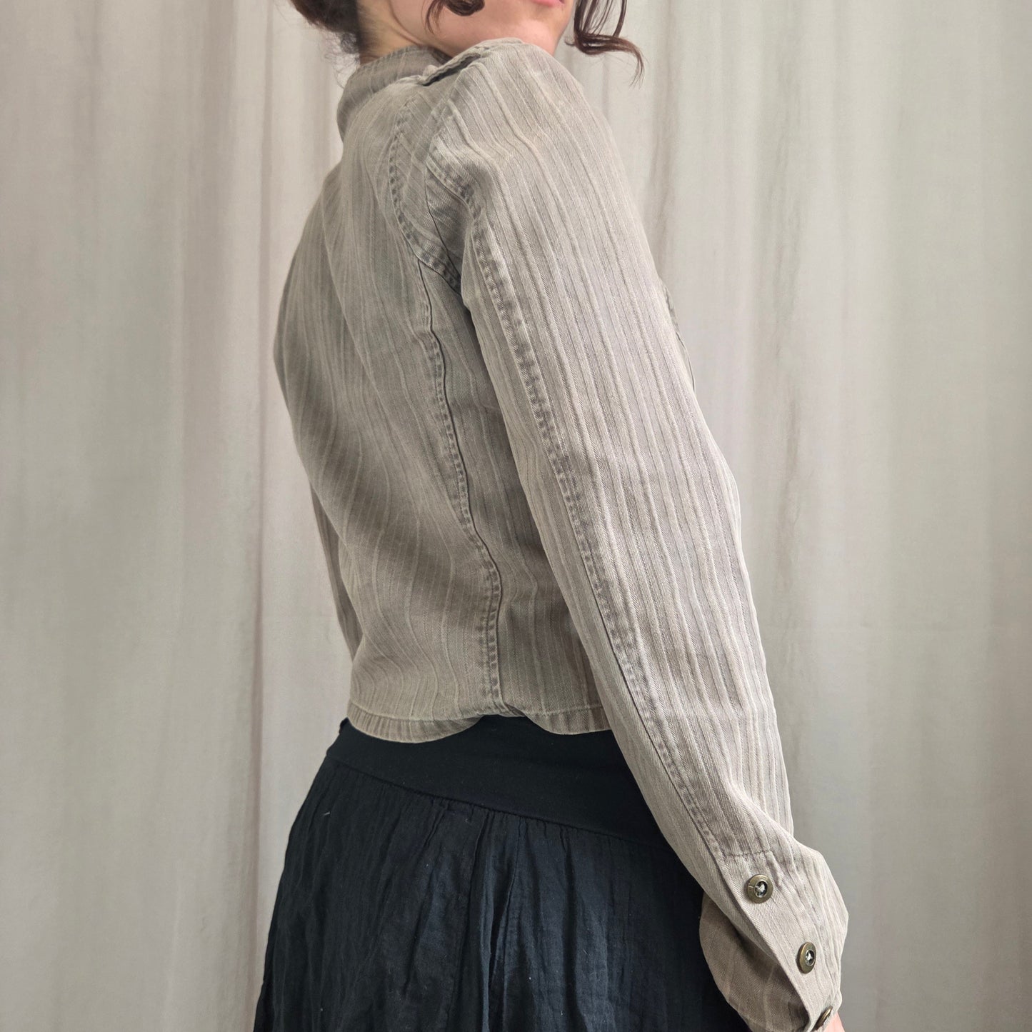 Button-up Cotton Jacket