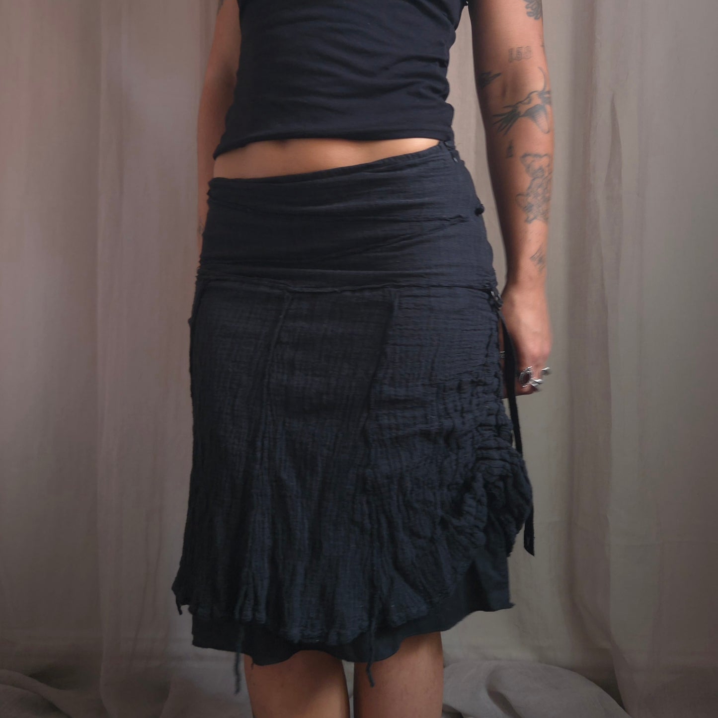 Cop copine midi skirt