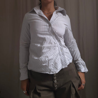 Morgan De Toi Button Asymetrical shirt