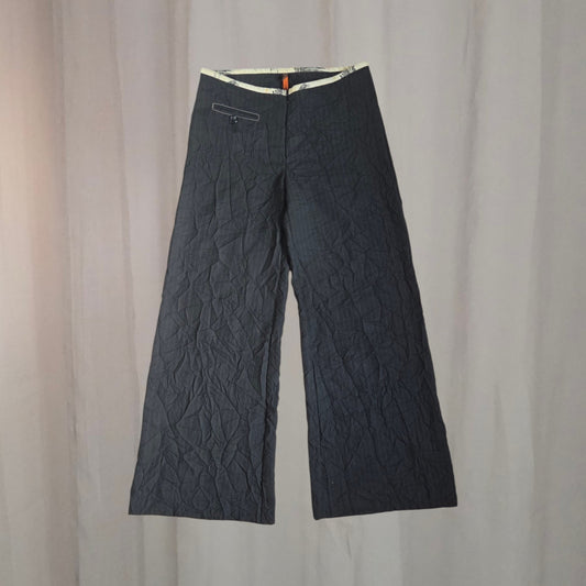 Cop Copine Zip Striped Trousers