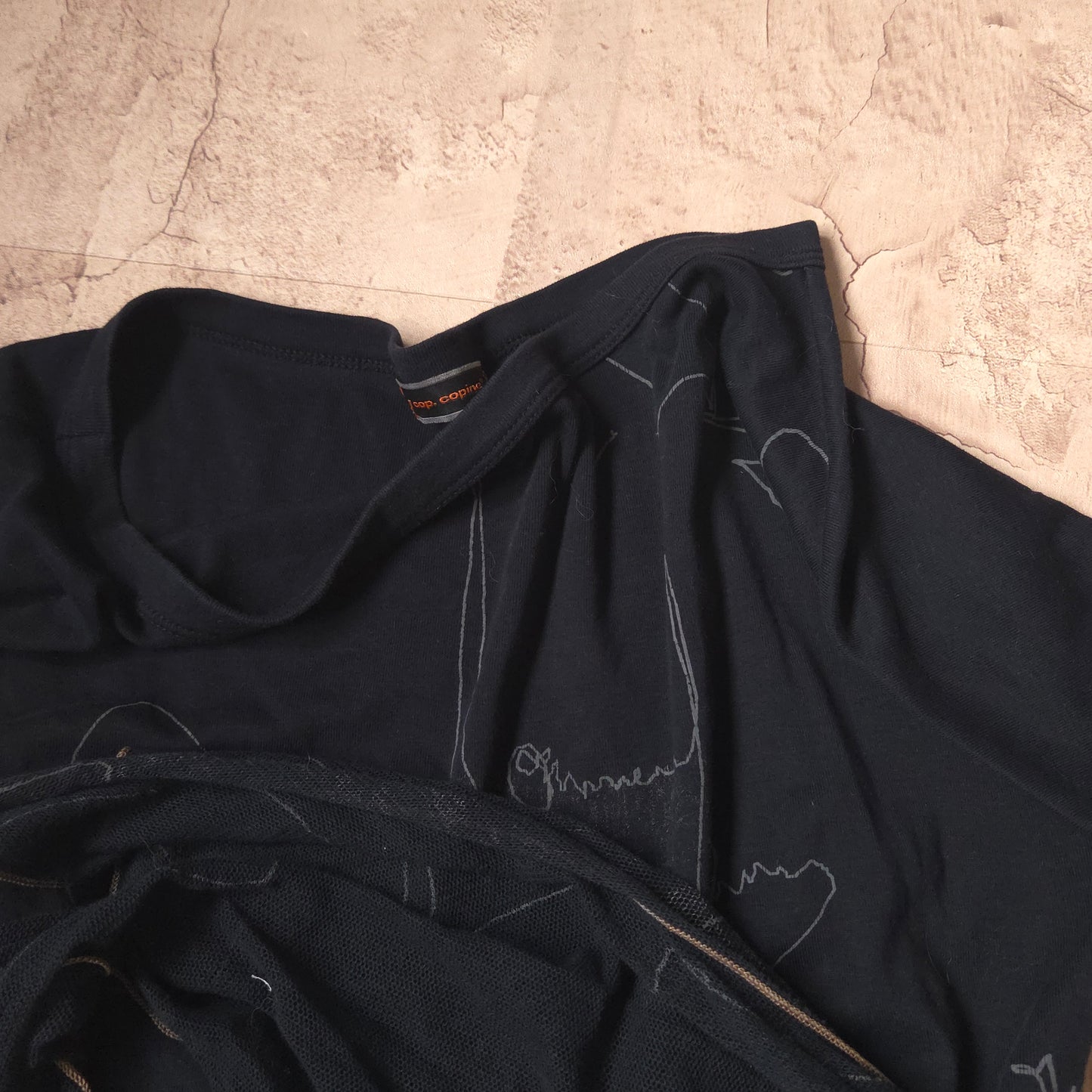 Cop Copine Layered Top
