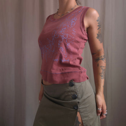 Cop copine graphic vest