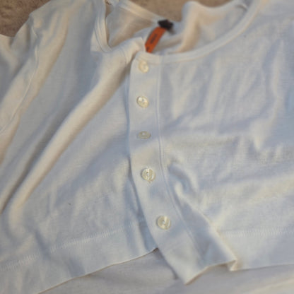 Cop Copine Crop Button Cardigan