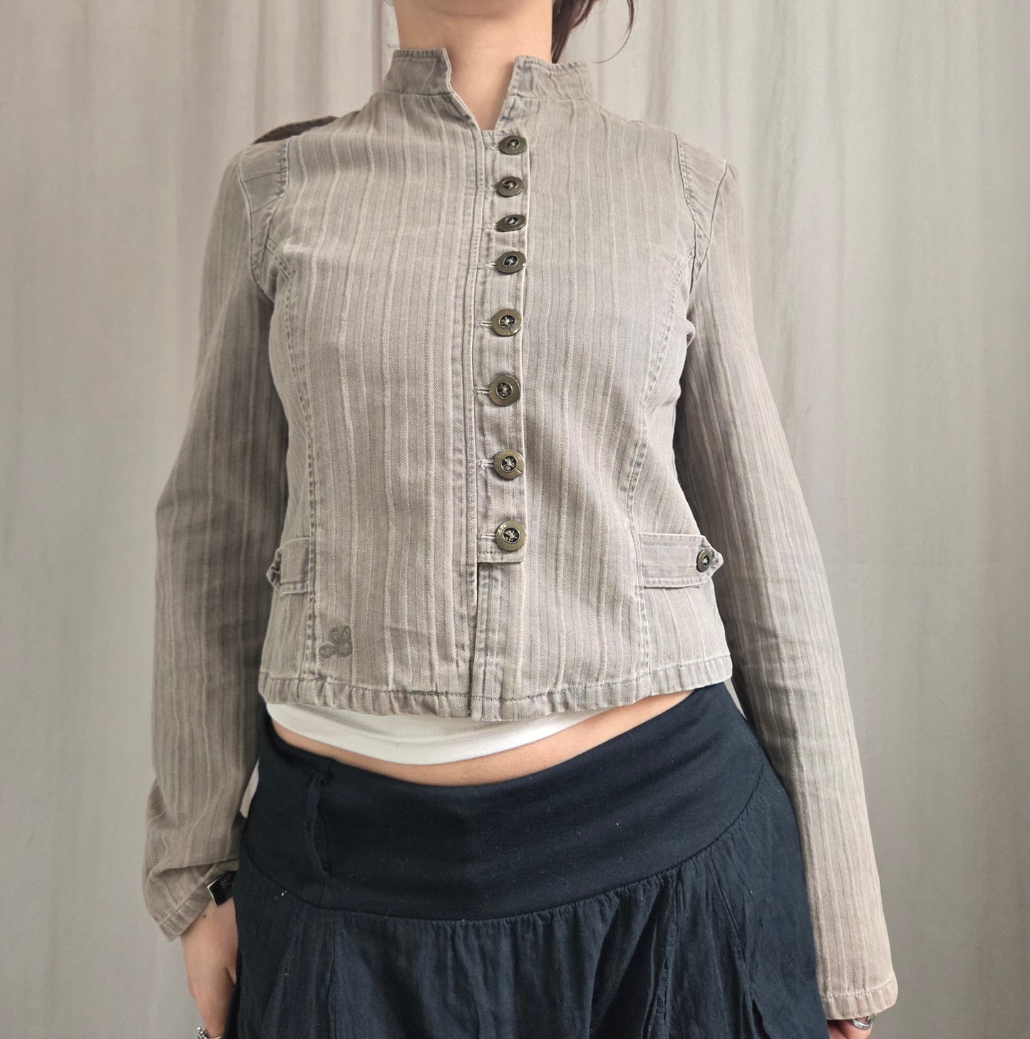 Button-up Cotton Jacket