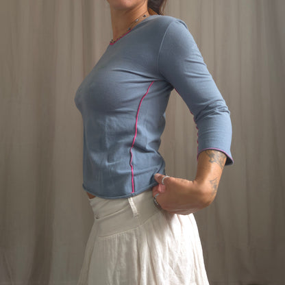 Cop copine graphic top