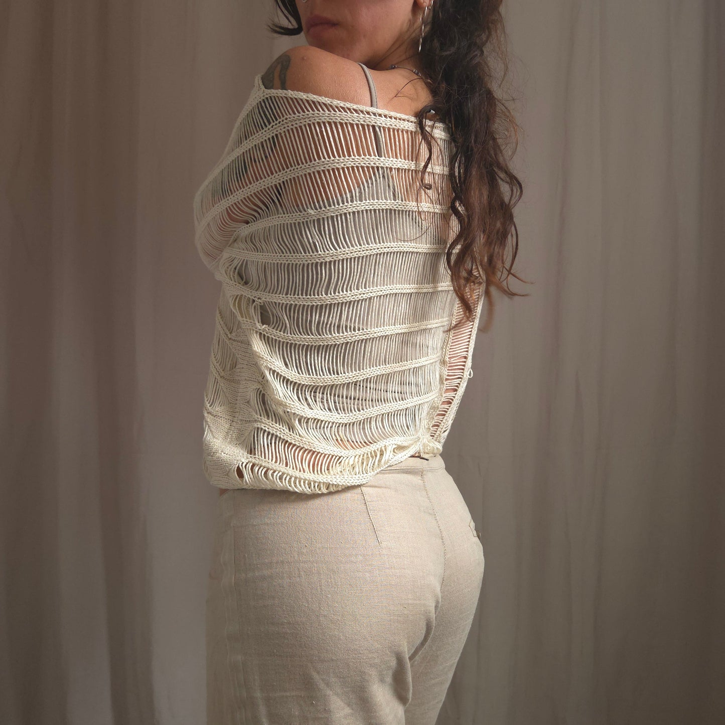 Cop Copine crochet blouse