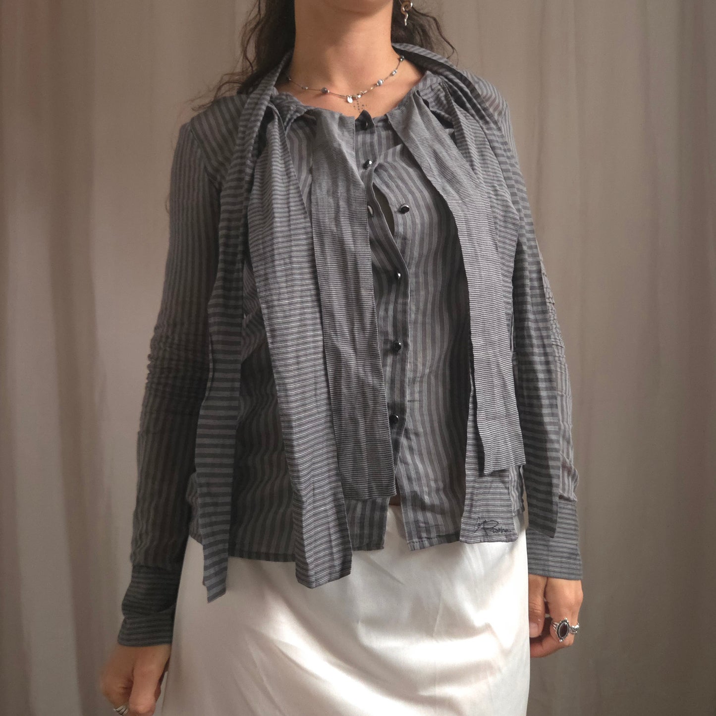 Cop Copine striped shirt